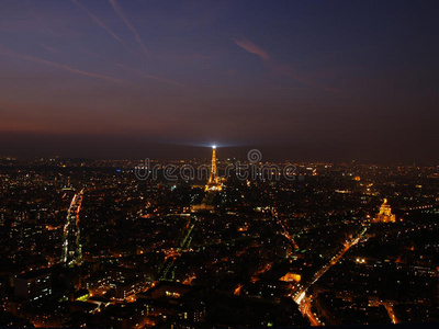 巴黎夜景