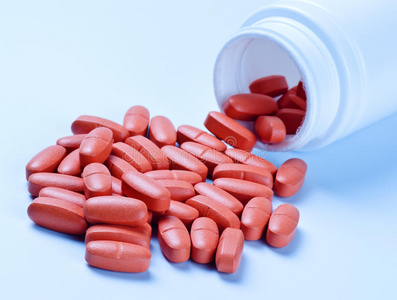 红色药丸图片