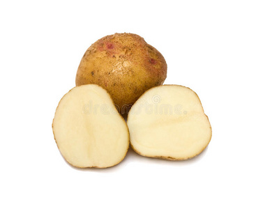 成熟的土豆。