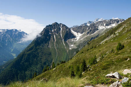 阿尔卑斯山美景