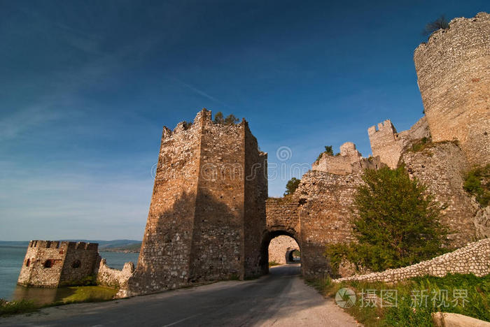 遗址韦伊河英格兰法国卢瓦尔山谷的查蒙城堡比托夫城堡,南摩拉维亚