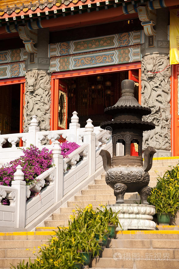 的中国寺庙寺院寺佛寺佛寺香港的中国寺庙香港名寺万佛宝莲寺,大屿山