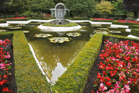喷泉装饰池