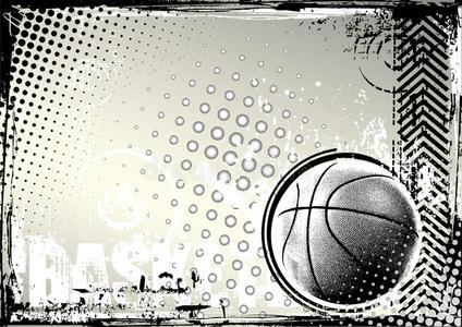 篮球运动背景