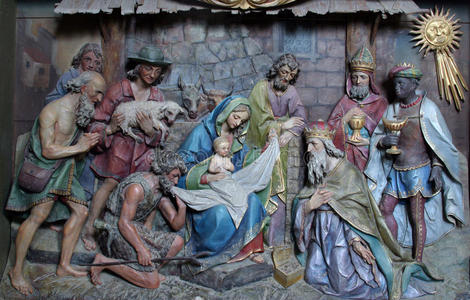 耶稣诞生的图片