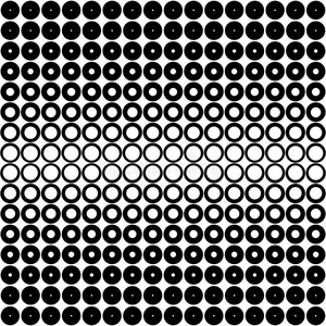 点的构成黑白图片