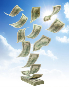 天上掉下来的钱照片