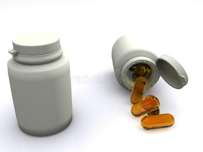 药物胶囊和药瓶