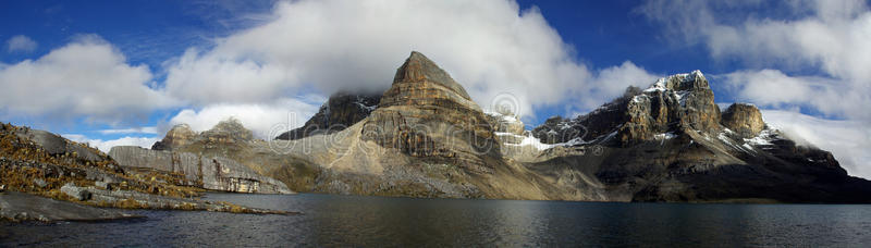 安第斯山脉的高山湖泊