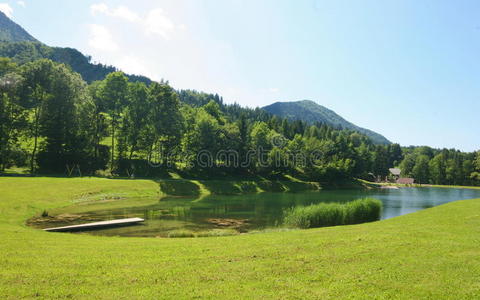 高山湖泊