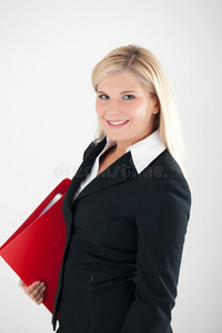 年轻的办公女红包图片