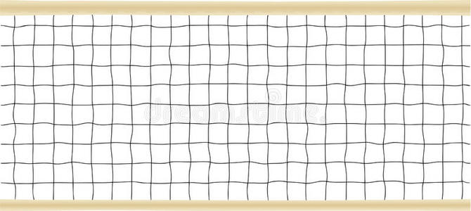 网球或排球网矢量图解照片