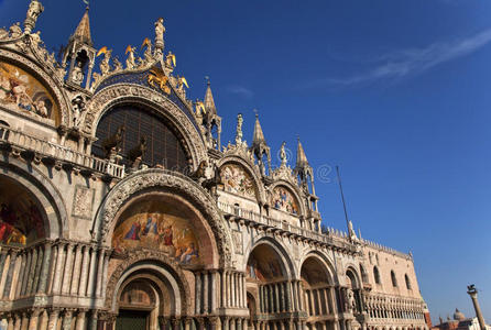 威尼斯圣马可大教堂细节