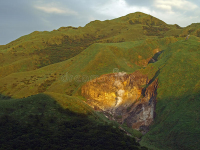 火山口