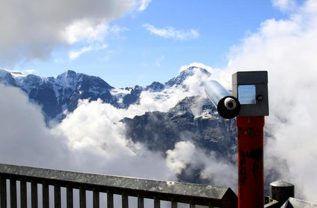 瑞士雪山