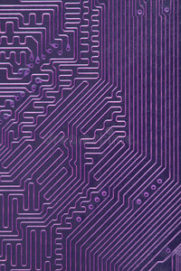 抽象电子计算机紫色背景