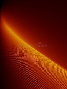 橙色Abstract反光背景