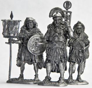 古代兵锡兵照片