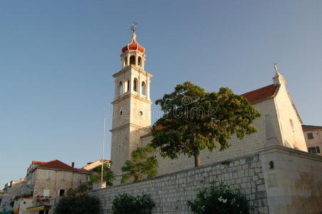 克罗地亚布拉克岛苏蒂万教堂