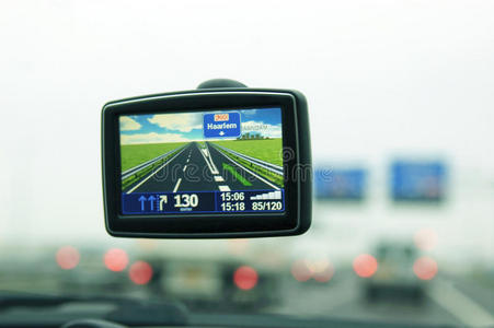 汽车导航卫星gps导航仪卫星现代gps卫星导航地图导航道路行驶图标设置