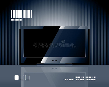 矢量液晶电视屏幕