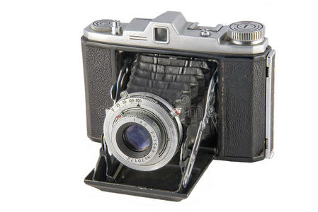 老式折叠式照相机