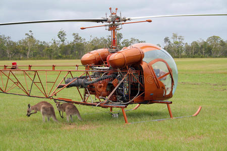 袋鼠直升机