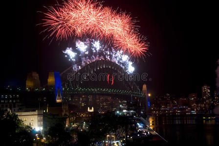 悉尼海港大桥纽约焰火