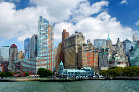 曼哈顿地标图片