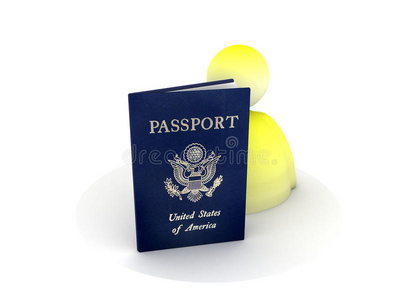 美国护照图标