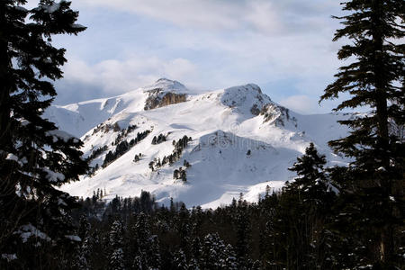 冬季山地景观