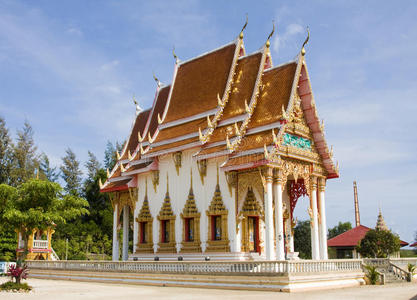 泰国的佛寺。