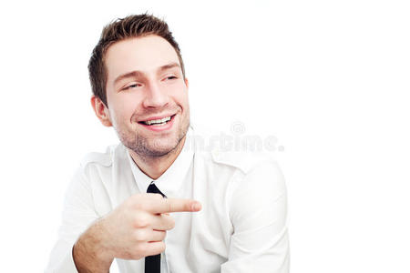 垂涎三尺对某人垂涎三尺的商人照片