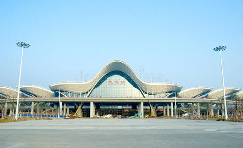 广州南站站武汉火车站照片