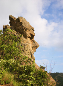 克里米亚，岩石般的头