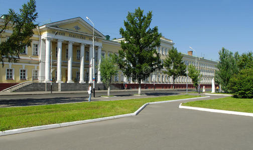 鄂木斯克学员俄罗斯鄂木斯克学院.照片