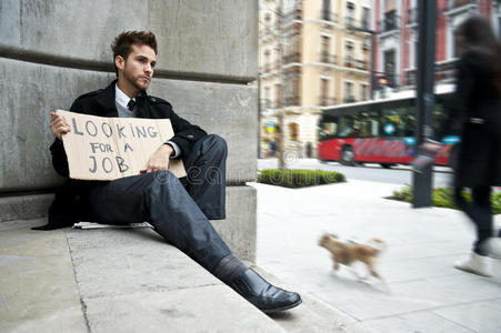 失业补助金失业者照片