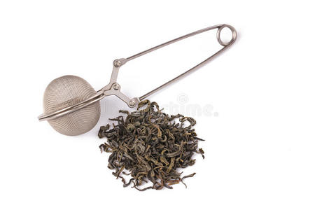 绿茶和滤茶器