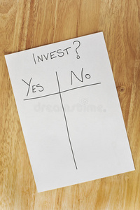 投资决策图片