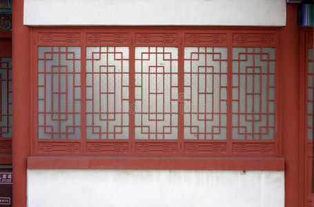 中式设计窗口图片