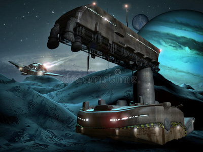 宇宙基地图片