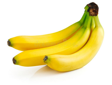 新鲜香蕉果实分离