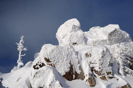 冬季山顶