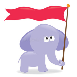 大象举旗