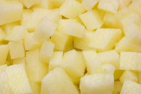 土豆丁照片