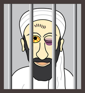 本拉登入狱漫画照片