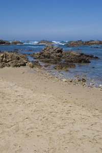 南非岩石海岸线