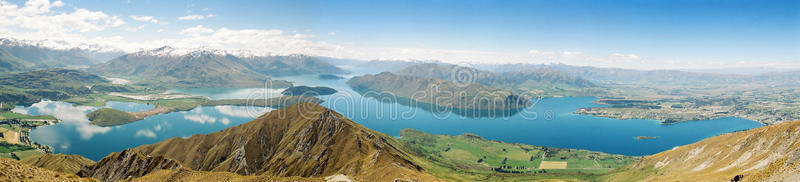 新西兰瓦纳卡湖全景