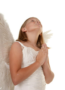 天使祈祷最美图片