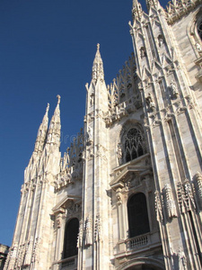 米兰大教堂详图图片